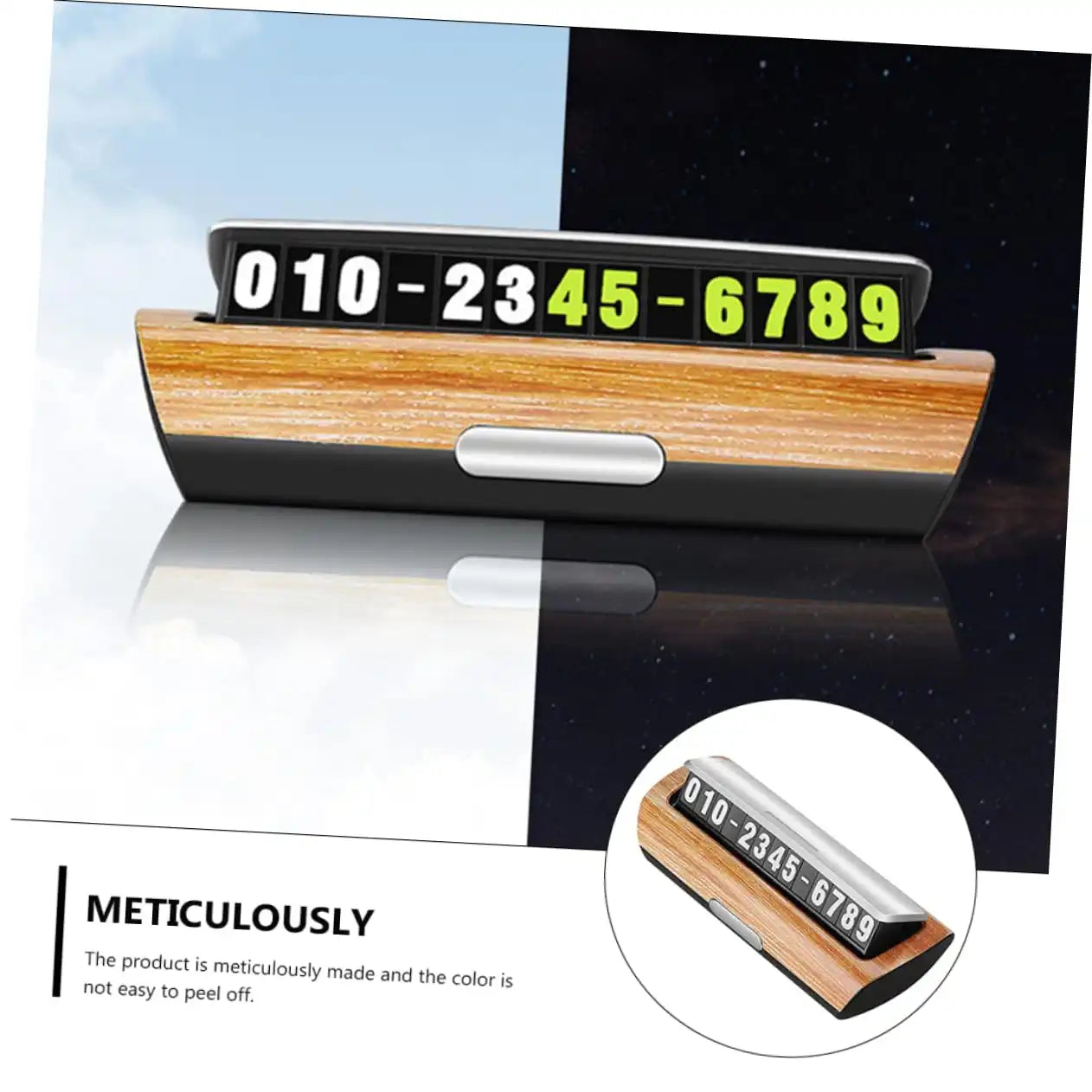 PARKING NUMBER CARD
