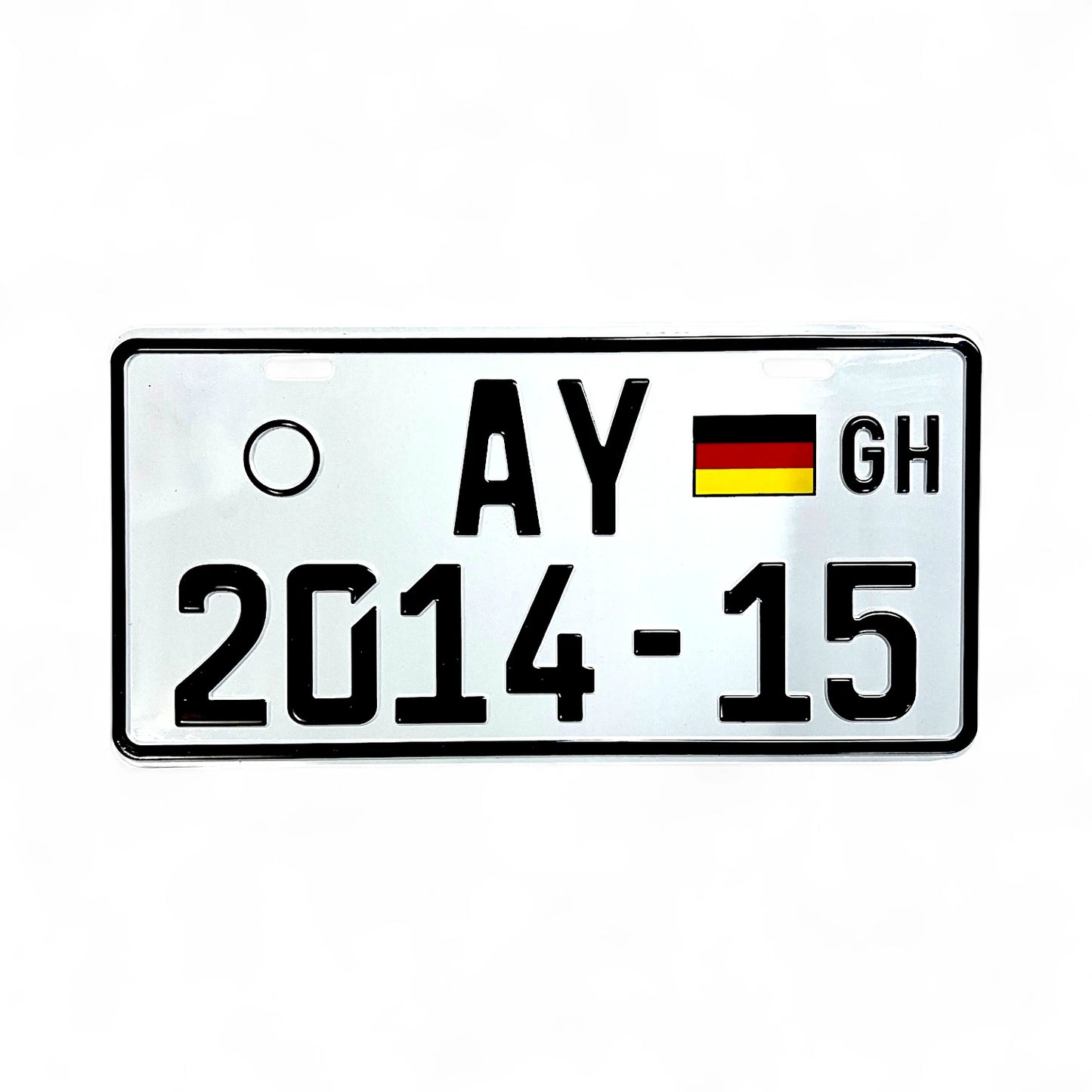 LICENSE PLATE DESIGNER MULTI COLOR