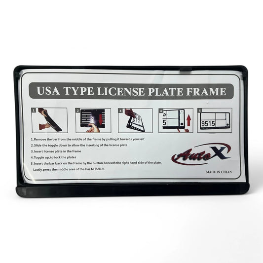 LICENSE PLATE FRAME SMALL 1PCS