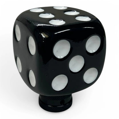 GK-MNL-571-11 Dice Style Gear Shift Knob – Resin Shifter for Manual & Automatic Cars