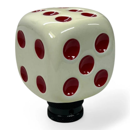 GK-MNL-571-11 Dice Style Gear Shift Knob – Resin Shifter for Manual & Automatic Cars