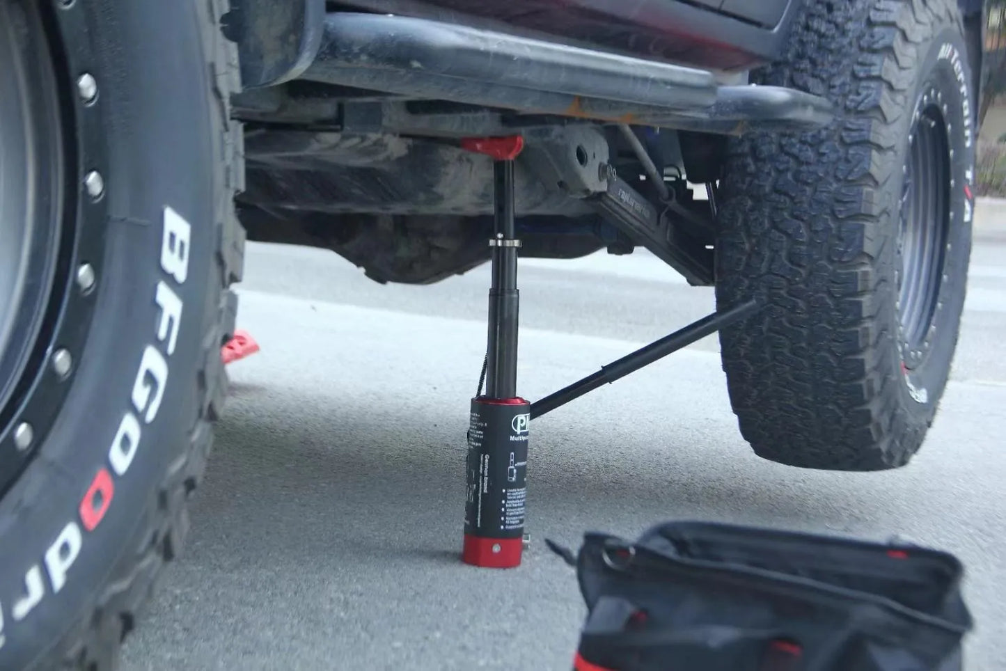 Multipurpose Car Jack JAC-B-M3 PMP Pro-Series Multi-Function Hydraulic Jack & All-Terrain Lift Extension Kit