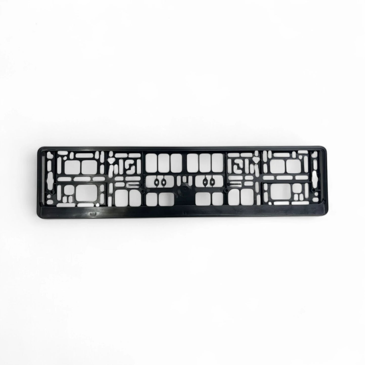 Pure Black – Universal Fit Slide-in License Plate Frame (LIC-FRM-1)