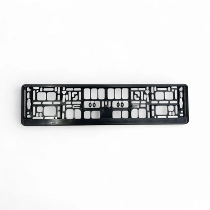 Pure Black – Universal Fit Slide-in License Plate Frame (LIC-FRM-1)