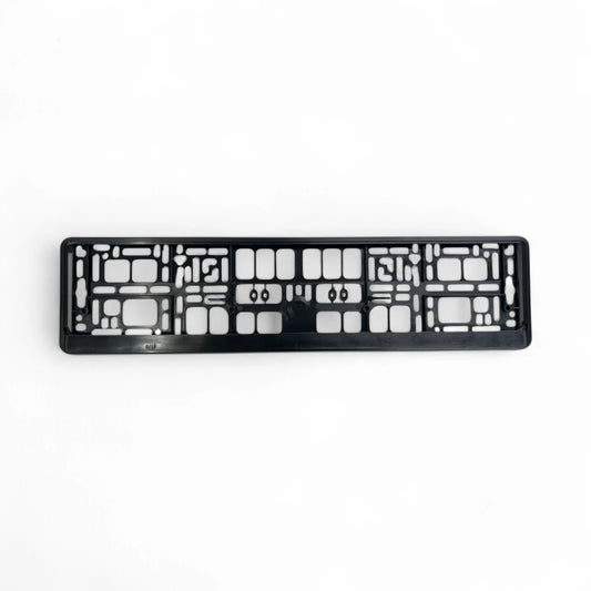Pure Black – Universal Fit Slide-in License Plate Frame (LIC-FRM-1)