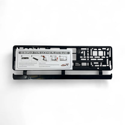 License Plate Frame Sliding with Plastic extension (LIC-FRM-1S)