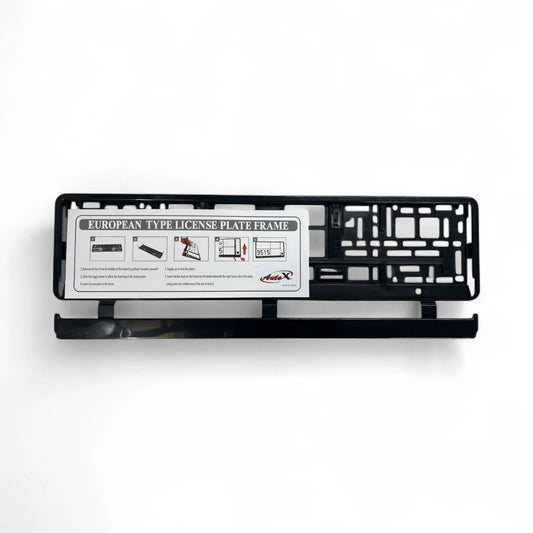 License Plate Frame Sliding with Plastic extension (LIC-FRM-1S)