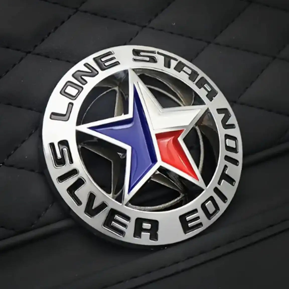 3D Metal Lone Star Texas Edition Car Emblem Badge – Universal Fit