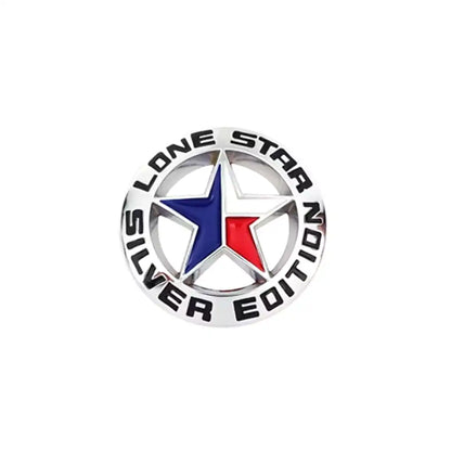 3D Metal Lone Star Texas Edition Car Emblem Badge – Universal Fit