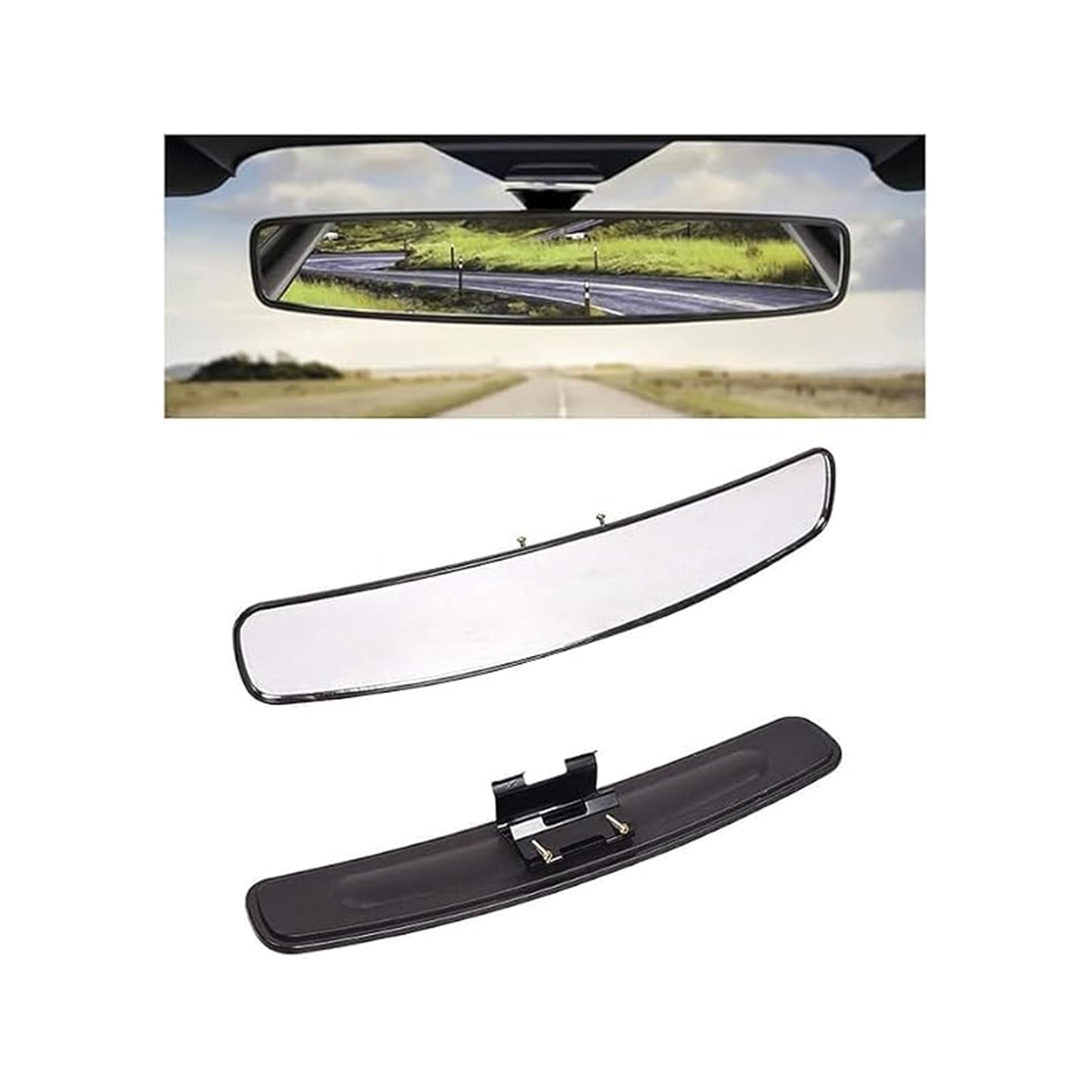 16.5" Inch Panoramic Mirror