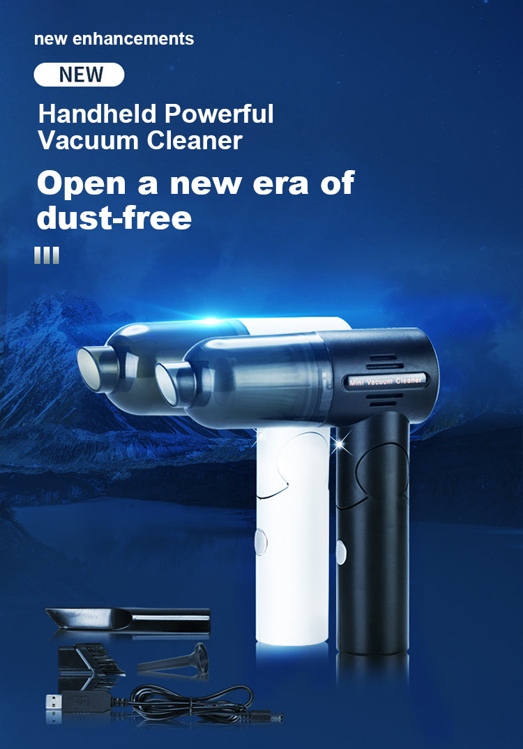 7.4V Cordless Handheld Vacuum Cleaner – Lightweight, Rechargeable, and Versatile VC-A015B