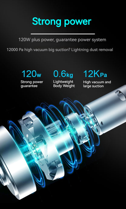 Handheld Cordless Vacuum Cleaner – Lightweight, Powerful, and Portable VC-A073