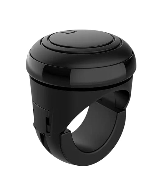 STR-KNB3R2251 - Universal 360° Steering Wheel Knob – Black, Ergonomic Grip, Easy Installation