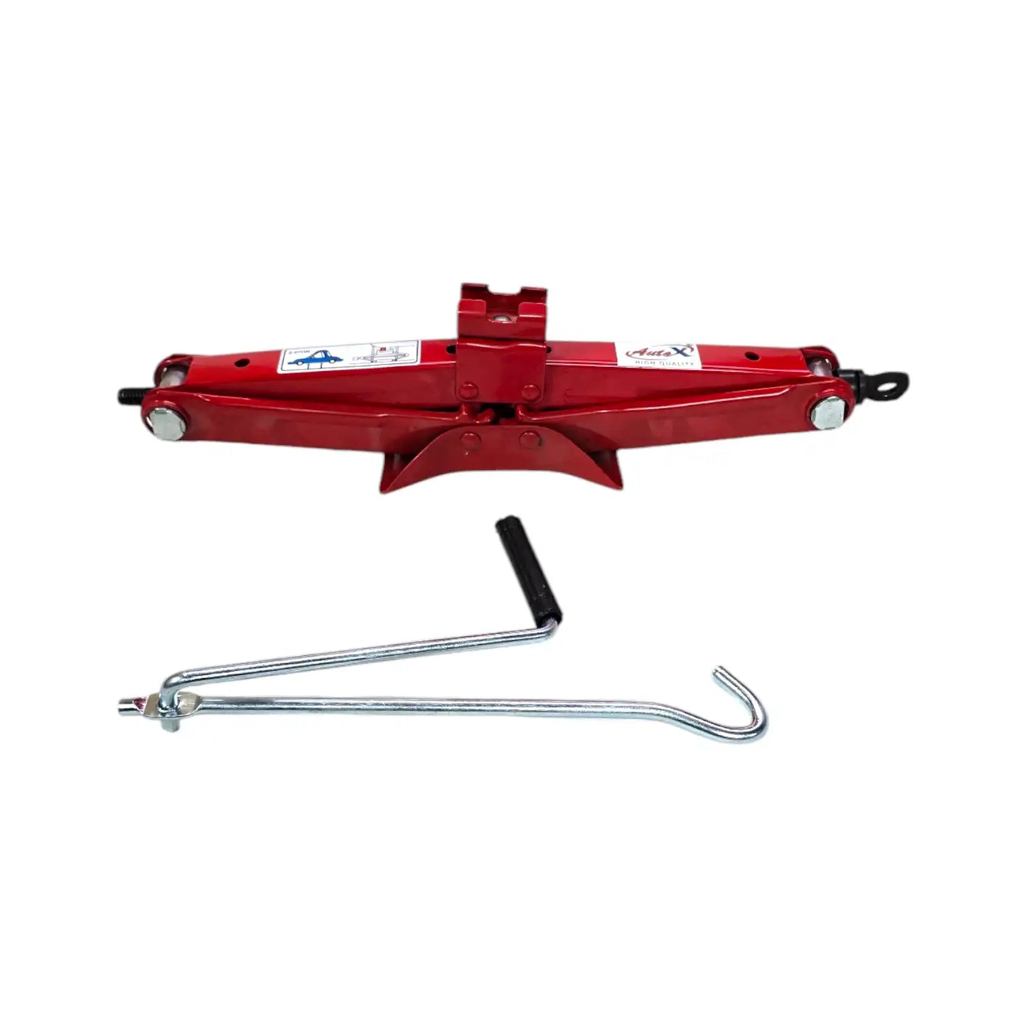 Universal Heavy-Duty Car Scissor Jack – Portable Steel Wind-Up Floor Jack