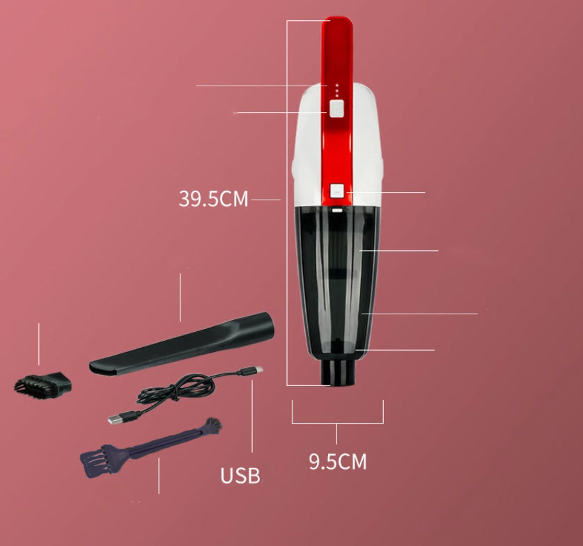 Cordless Vacuum Cleaner – 16000Pa, 7500mAh Battery, 120W Power | 2-in-1 Vacuum & Mop VC-A072