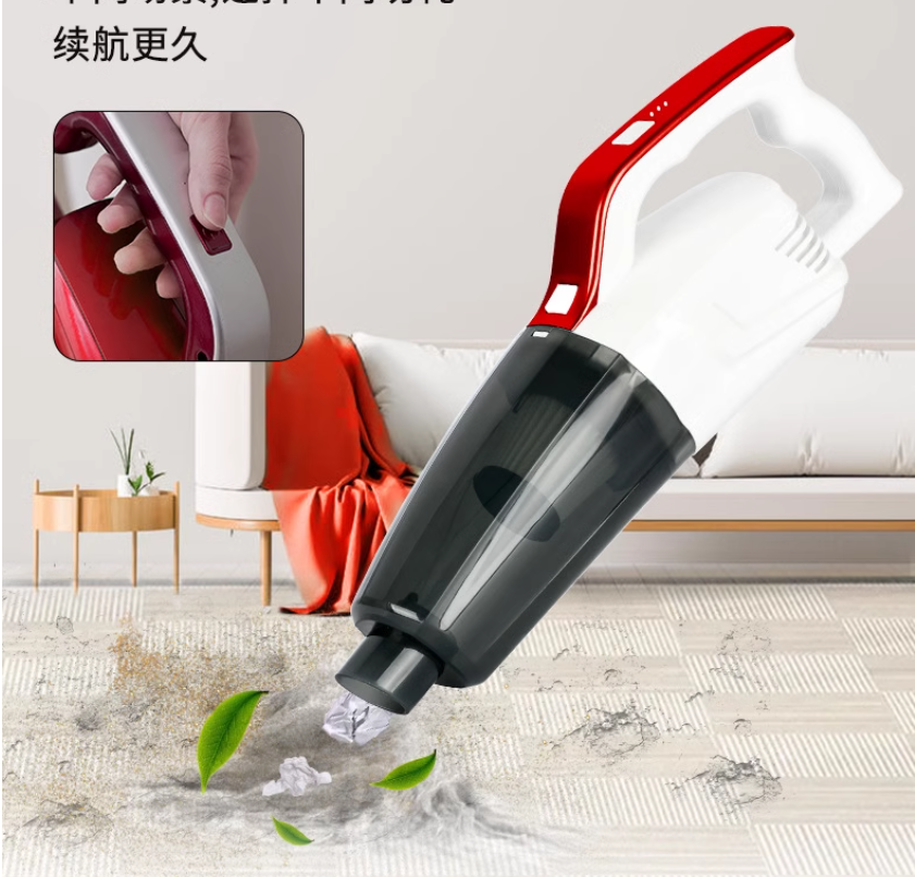 Cordless Vacuum Cleaner – 16000Pa, 7500mAh Battery, 120W Power | 2-in-1 Vacuum & Mop VC-A072