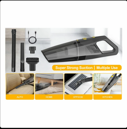 Cordless Car Vacuum Cleaner – 6000Pa Suction, Lightweight & Portable (VC-1398-2)
