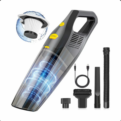 Cordless Car Vacuum Cleaner – 6000Pa Suction, Lightweight & Portable (VC-1398-2)