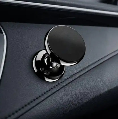 TEL-MAG-NTOS Magnetic Dashboard Phone Holder – Universal Mount for Smartphones (Black)