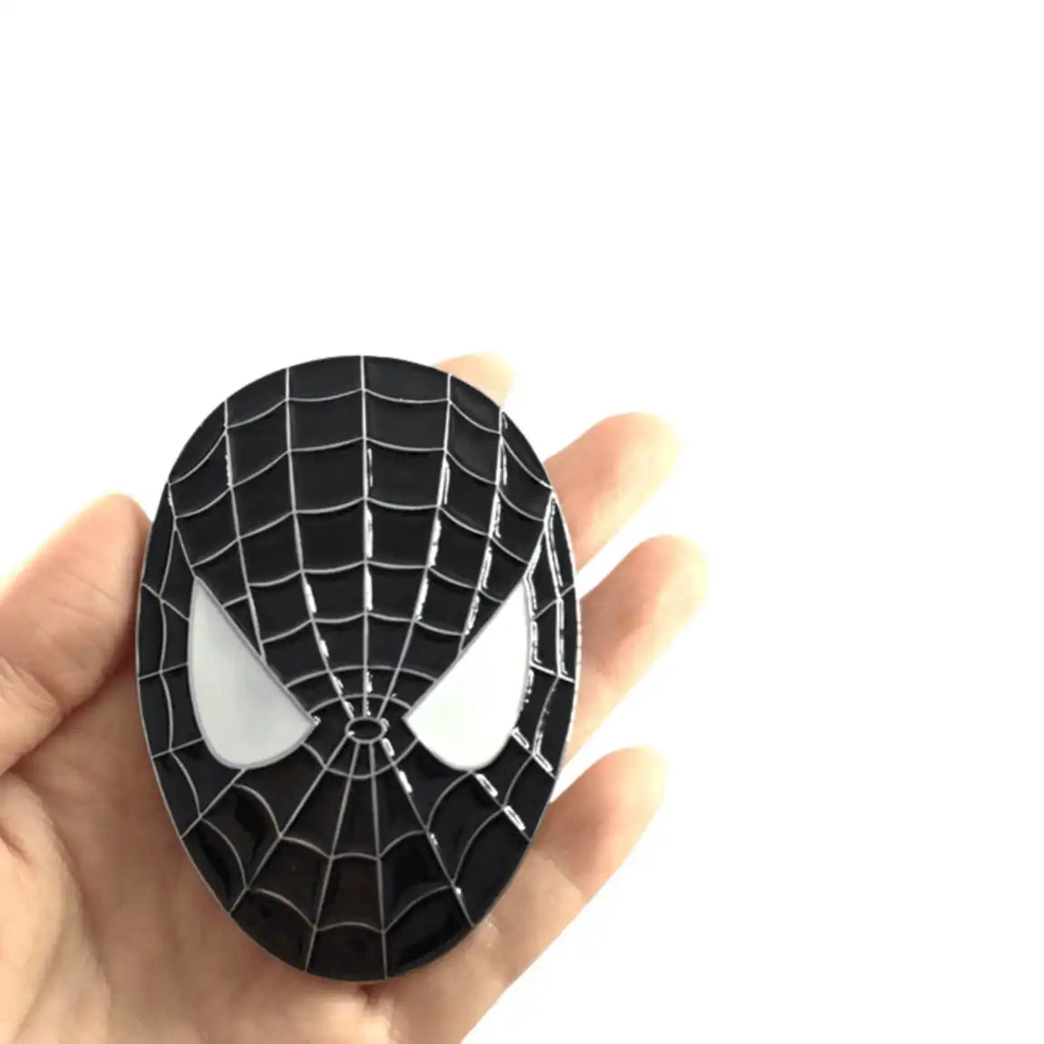 3D Spider-Man Car Emblem Badge – Premium Zinc Alloy