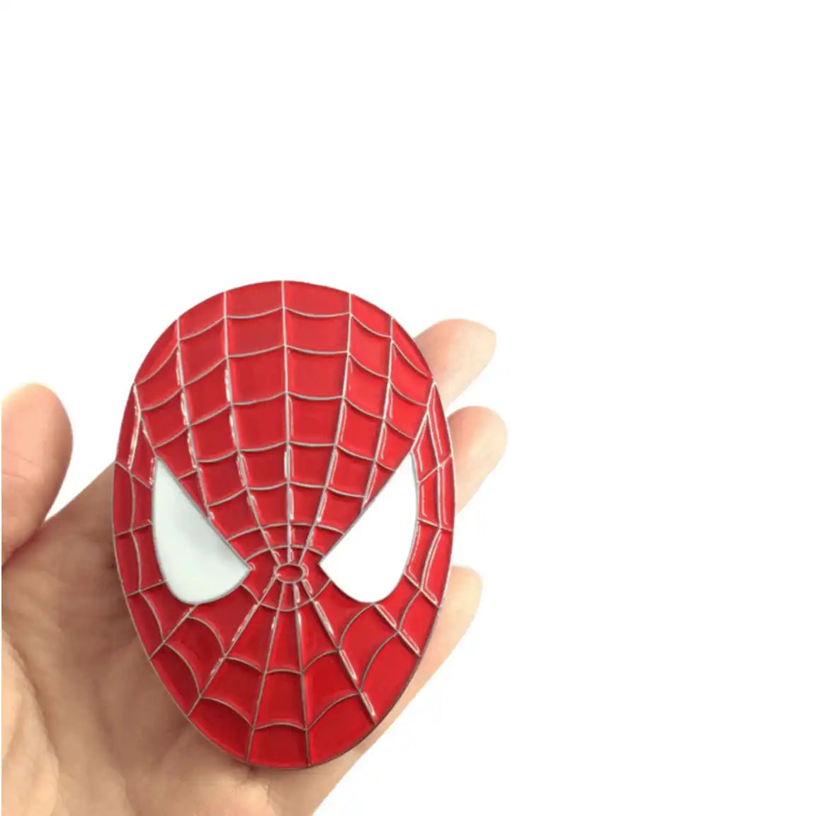 3D Spider-Man Car Emblem Badge – Premium Zinc Alloy