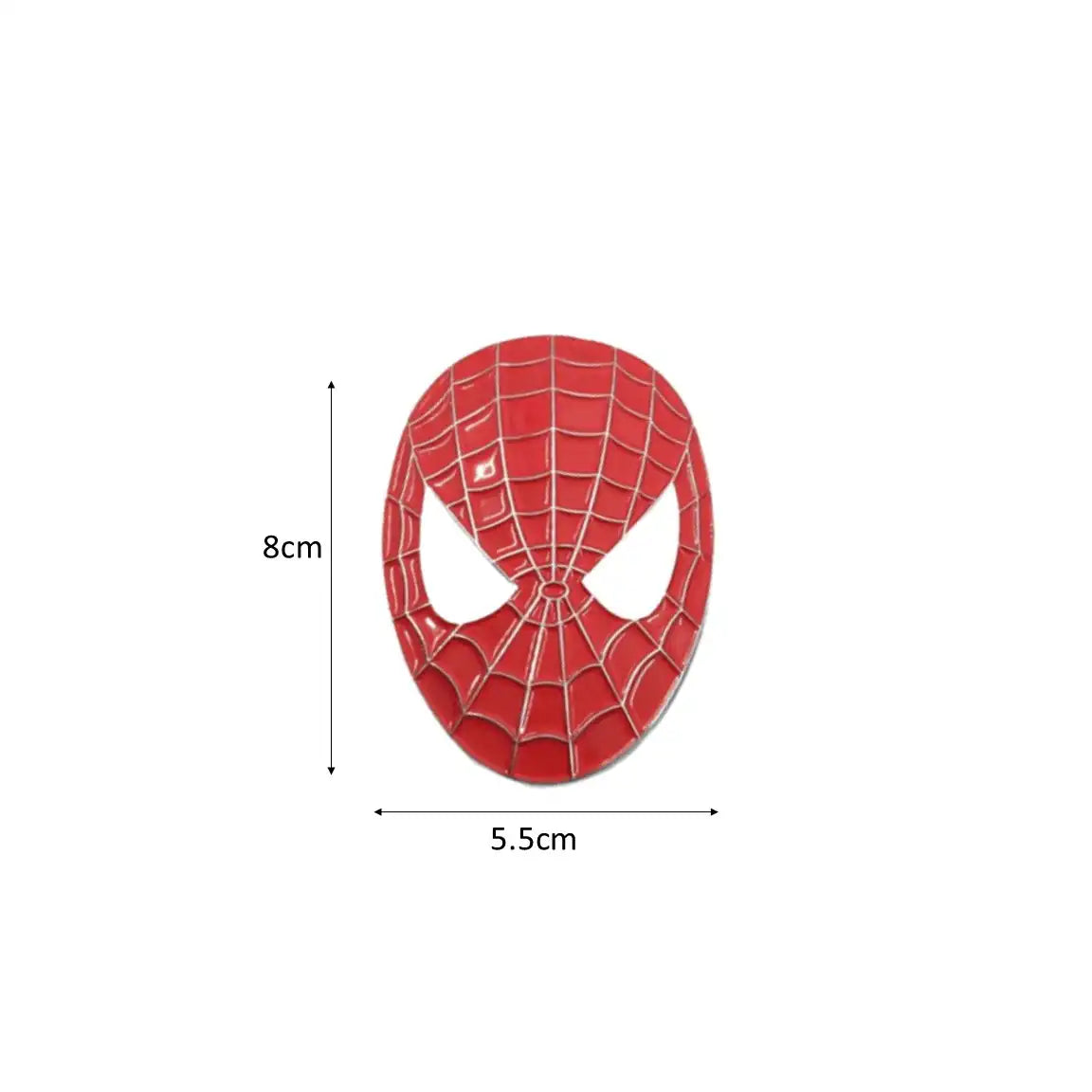 3D Spider-Man Car Emblem Badge – Premium Zinc Alloy