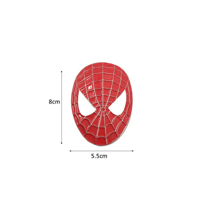 3D Spider-Man Car Emblem Badge – Premium Zinc Alloy