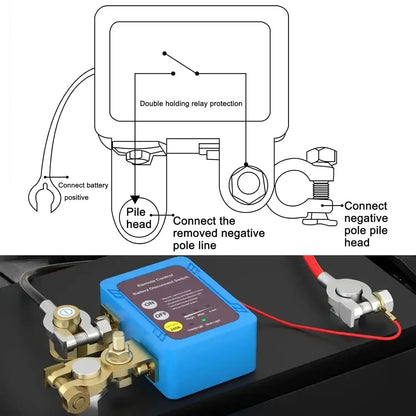 SWT-BATTERY | 12V 240A Remote Control Car Battery Disconnect Switch (Kill Switch)