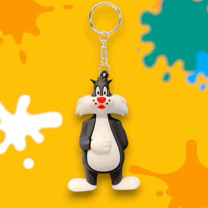 KEY-10750-17 Looney Tunes Key Chain Medallion