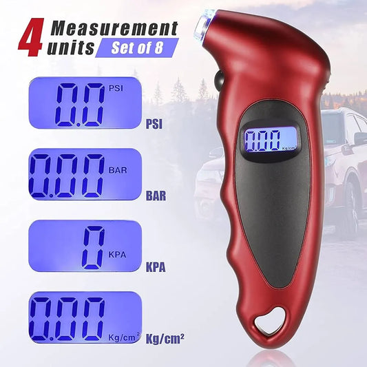 TG-8609 | High-Precision Digital Tire Pressure Gauge