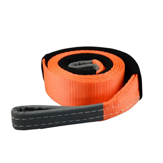 TOW-BELT-930 9 Meter 8 Ton Recovery Tow Rope Strap – Heavy-Duty Vehicle Rescue Tool