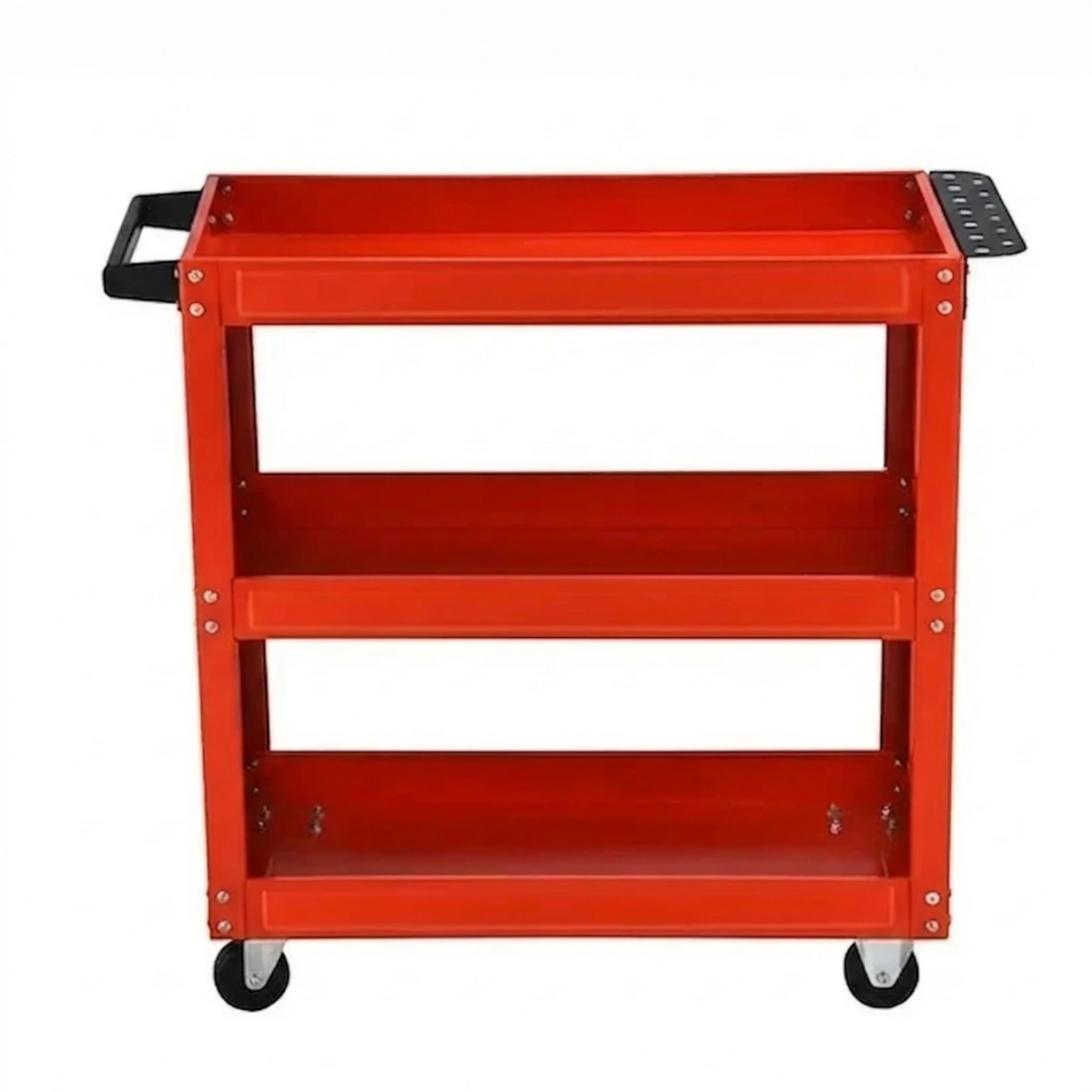 TUL-TRL-19 | Heavy-Duty 3-Tier Rolling Steel Tool & Service Cart