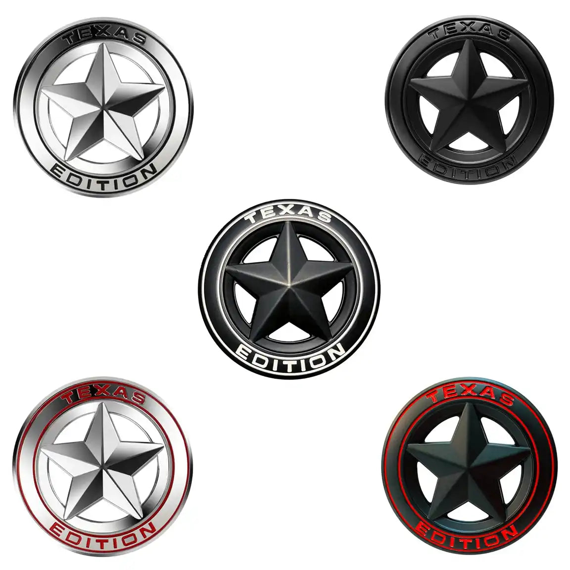 Texas Edition 3D Metal Emblem