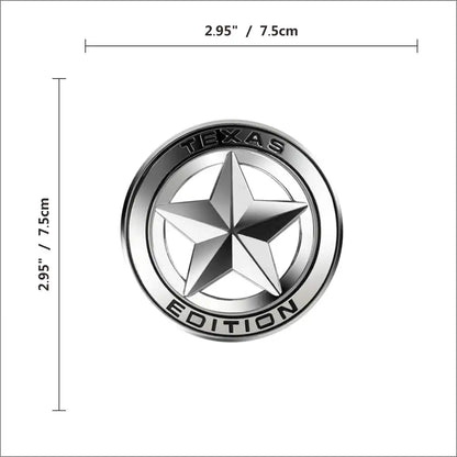 Texas Edition 3D Metal Emblem