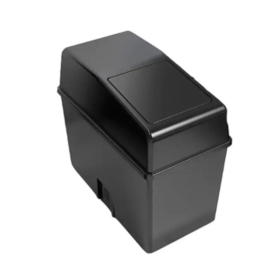 TRS-3R2114 Car Trash Can with Lid – Multi-Purpose ABS Garbage Bin