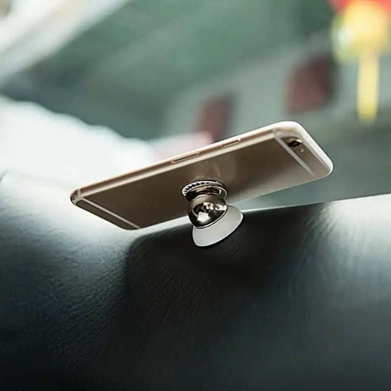 HLD-TEL-YK09 Generic Multifunctional Rotary Mobile Phone Holder – 360° Suction Mount (Universal Fit)