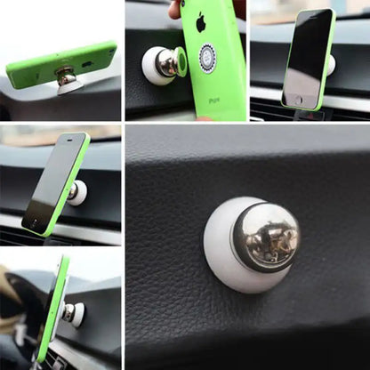 HLD-TEL-YK09 Generic Multifunctional Rotary Mobile Phone Holder – 360° Suction Mount (Universal Fit)