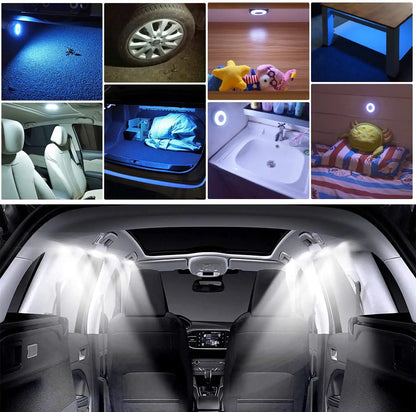 LIT-Y978 Rechargeable LED Car Roof Light – 3 Color Modes
