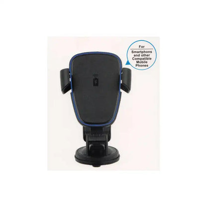 HLD-Q7-IT Wireless Car Charger & Phone Holder – Auto-Clamping Qi Mount for Dashboard, Windshield, or Air Vent