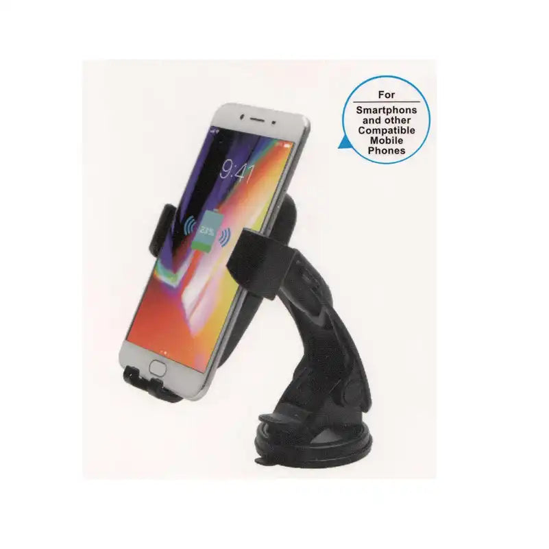 HLD-Q7-IT Wireless Car Charger & Phone Holder – Auto-Clamping Qi Mount for Dashboard, Windshield, or Air Vent
