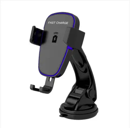 HLD-Q7-IT Wireless Car Charger & Phone Holder – Auto-Clamping Qi Mount for Dashboard, Windshield, or Air Vent
