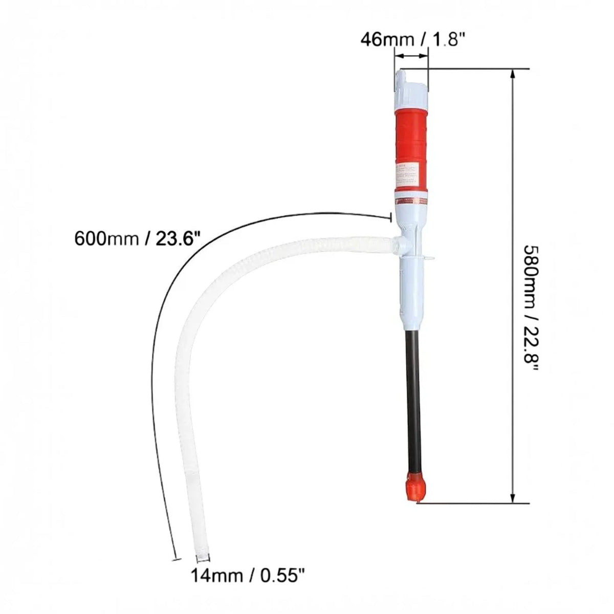 XL-D6 | Portable Battery-Operated Liquid Siphon Transfer Pump (6L/Min)