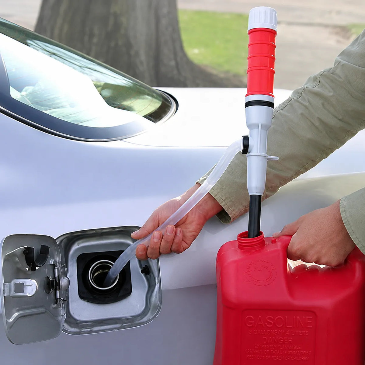 XL-D6 | Portable Battery-Operated Liquid Siphon Transfer Pump (6L/Min)