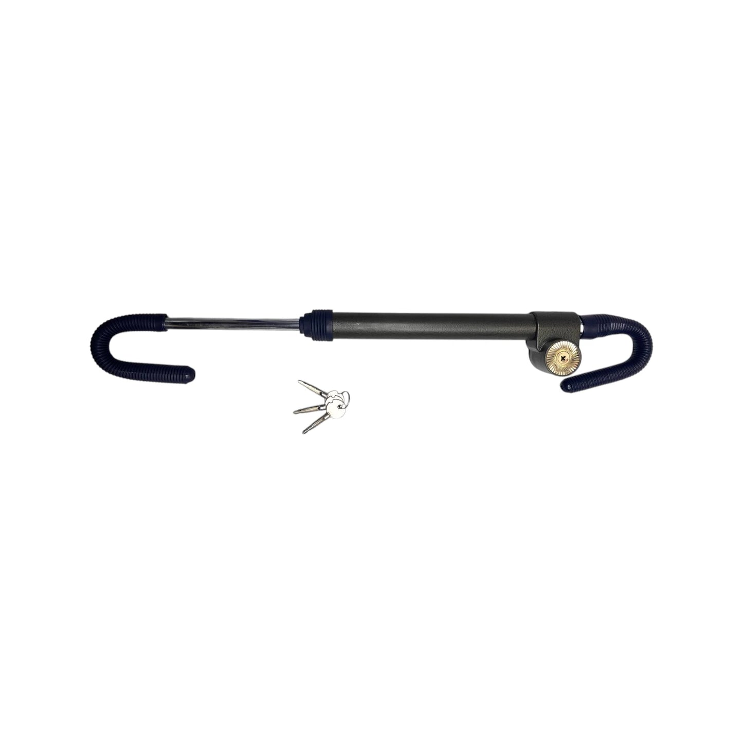 STR-LOK-218 | Universal Hardened Steel Steering Wheel to Pedal Lock (33.5 cm)