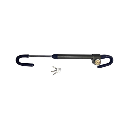 STR-LOK-218 | Universal Hardened Steel Steering Wheel to Pedal Lock (33.5 cm)