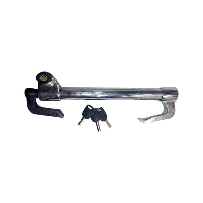 STR-LOK-25 |Universal Heavy-Duty Steel Steering Wheel to Brake Pedal Lock (84 cm)