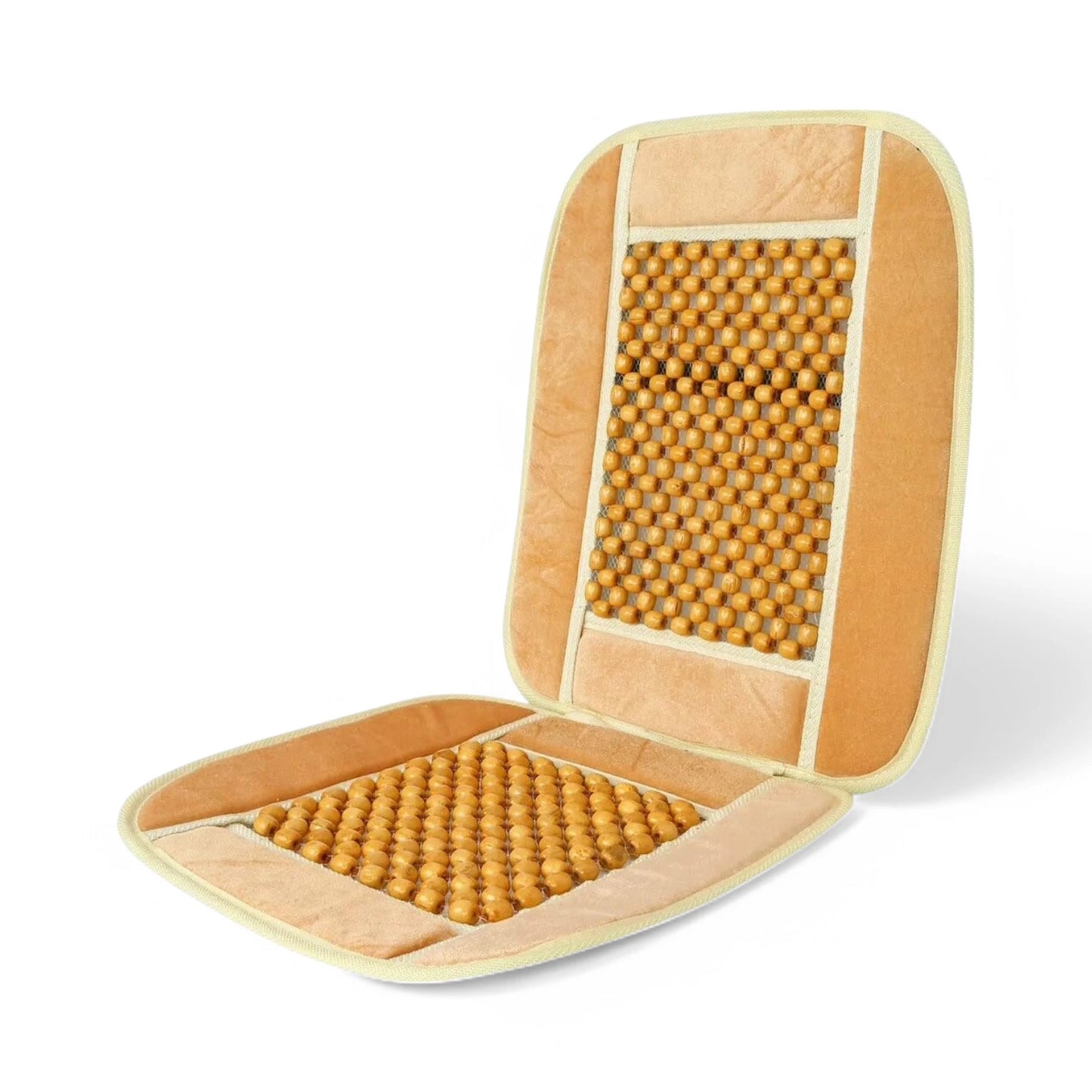 HCU-BDS - Wood Beaded Car Seat Cover – Universal Fit Ventilated Cushion
