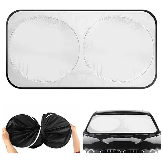 SS-R-GB Car Windshield Sunshade – UV Reflective Rear Window Sun Shade