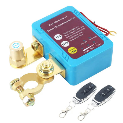 SWT-BATTERY | 12V 240A Remote Control Car Battery Disconnect Switch (Kill Switch)